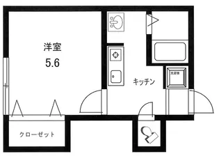 プラナスコートB棟【2階】の間取り