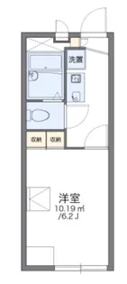 レオパレス小金井公園【2階】の間取り