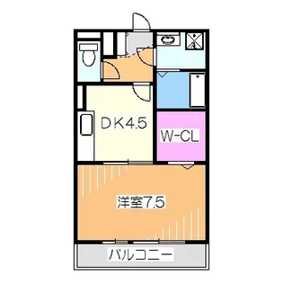 ブールヴァール【3階】の間取り