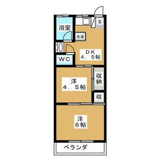 メゾン東小金井【2階】の間取り