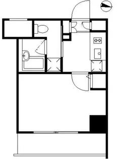 スカイコート品川南大井第2【5階】の間取り