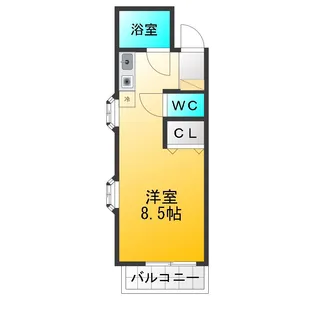 グリーンコーポII【2階】の間取り