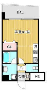 ドリームネオポリス鶴見III【7階】の間取り