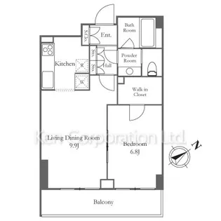 パークプレイス三田【3階】の間取り