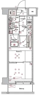 SYFORME KAWASAKI-IKEDA【3階】の間取り