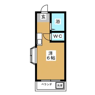 レジデンス目黒【2階】の間取り