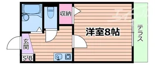ブルームハイツ【1階】の間取り