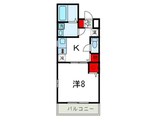 ピエタテール大井【1階】の間取り