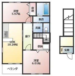 エテルノ【2階】の間取り