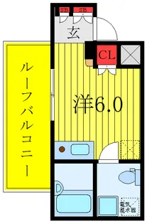 コンポジット東十条【5階】の間取り