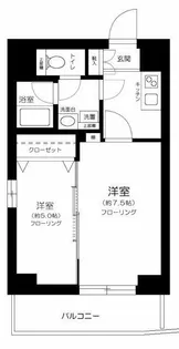 音楽マンション セレナーデ東長崎【5階】の間取り