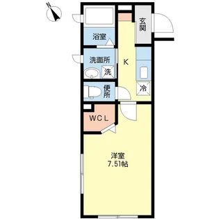 第2ノーブルシャトー【2階】の間取り