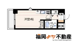 ヴィガー大濠【5階】の間取り