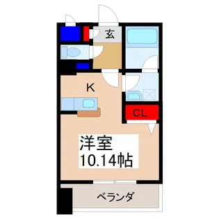 STATION TOWER TOYOSHIMA【5階】の間取り