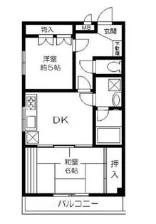 アシュレ双葉町【3階】の間取り