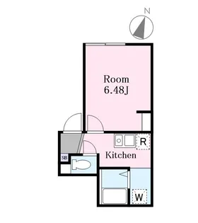 プリュム練馬【1階】の間取り