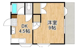 アートエスポワール【1階】の間取り