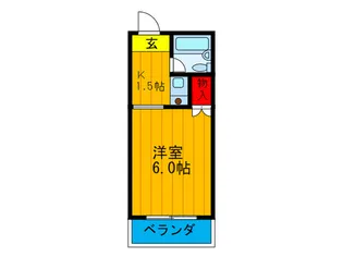 天の川コ-ポエスポワ-ル【4階】の間取り