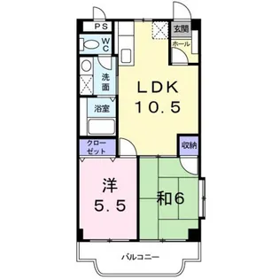 プレシャス【3階】の間取り