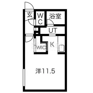Reussir N6W11【3階】の間取り