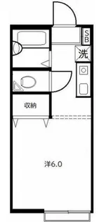 プレジール小暮【1階】の間取り