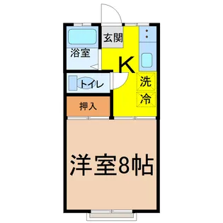 キャンドルテラス【1階】の間取り