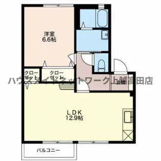 アペックス【2階】の間取り