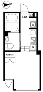 アレーロ湯島ノース【1階】の間取り