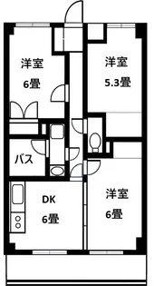 エスポワール保土ヶ谷【2階】の間取り