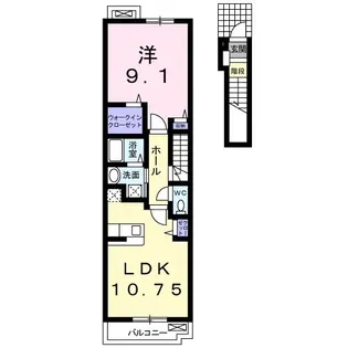 シーサイドナカノ【2階】の間取り