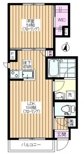 アトリエール【1階】の間取り