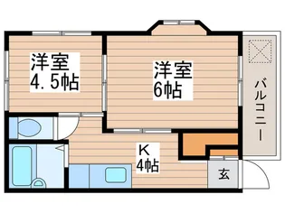 ARITA HOUSE【2階】の間取り