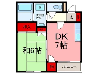 AUTUMNSQUARE【4階】の間取り
