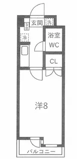 KENZOハイツ【2階】の間取り
