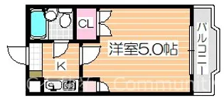 ロンベルク17【2階】の間取り