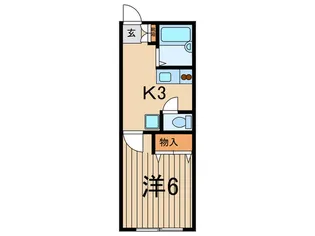 ウイング三軒茶屋【2階】の間取り
