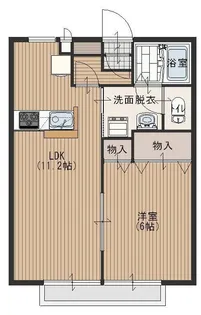 コンフォート東久留米B【2階】の間取り