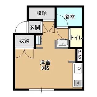 パストゥラルハイツA【1階】の間取り