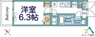 リブリ・コントラスト【3階】の間取り