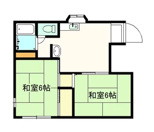 公園ハイツ【1階】の間取り