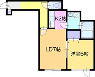 アイ リヴィエール【2階】の間取り