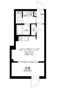Le Nid 日本橋【4階】の間取り