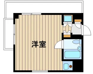 日興パレス中村橋【3階】の間取り