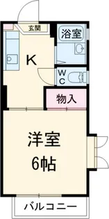 コーポラス大塚【2階】の間取り