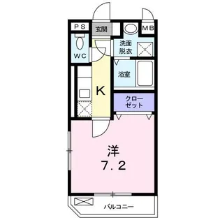 ナディエージダ【1階】の間取り