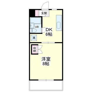 ライブ小島II【4階】の間取り