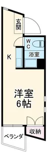 フラットロゼンヂ【1階】の間取り