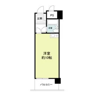 ミストラル川園【6階】の間取り