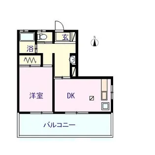 第3田畑ビル【3階】の間取り