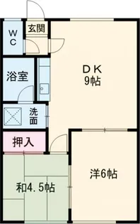 サンウイング【2階】の間取り